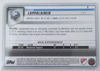2020 Bowman MLS - Blue #8 Lassi Lappalainen Back