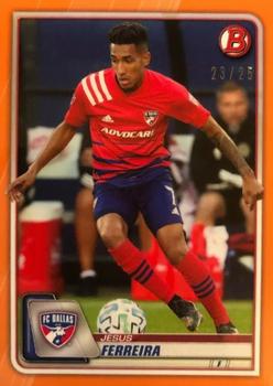 2020 Bowman MLS - Orange #9 Jesus Ferreira Front