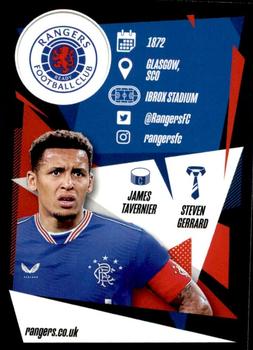 2020-21 Topps Match Attax UEFA Champions League #RNG1 Rangers Club Badge Back