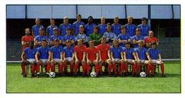 1987 Barratt Football Candy Sticks #29 Team Front