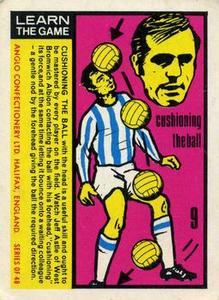1970 Anglo Confectionery Learn The Game #9 Jeff Astle Front