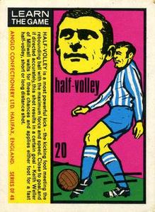 1970 Anglo Confectionery Learn The Game #20 Keith Weller Front