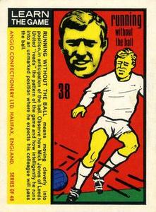 1970 Anglo Confectionery Learn The Game #38 Mick Jones Front