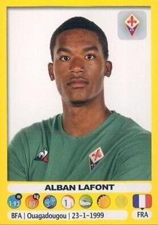 2018-19 Panini Calciatori Stickers #145 Alban Lafont Front