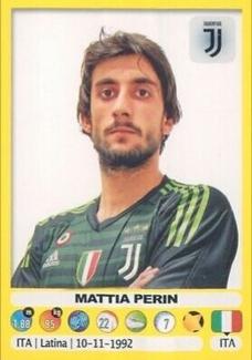 2018-19 Panini Calciatori Stickers #258 Mattia Perin Front