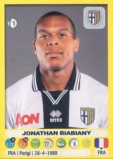 2018-19 Panini Calciatori Stickers #389 Jonathan Biabiany Front