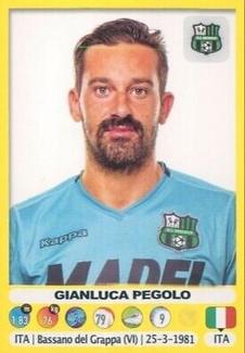 2018-19 Panini Calciatori Stickers #454 Gianluca Pegolo Front