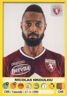 2018-19 Panini Calciatori Stickers #512 Nicolas Nkoulou Front