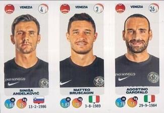 2018-19 Panini Calciatori Stickers #703 Siniša Andelković / Matteo Bruscagin / Agostino Garofalo Front
