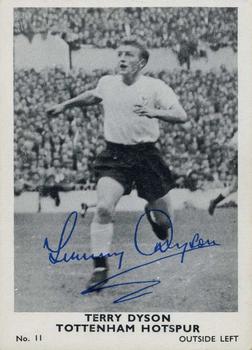 1961 A&BC Footballers #11 Terry Dyson Front