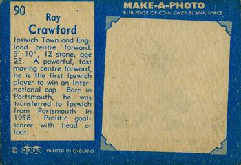 1963 A&BC Footballers #90 Ray Crawford Back