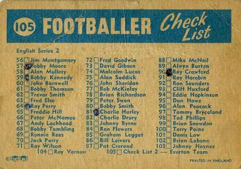 1963 A&BC Footballers #105 Everton Team Group Back