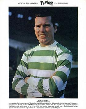 1967-68 Ty-Phoo International Football Stars Series 1 (Premium) #16 Joe McBride Front