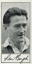 1956 Barratt & Co. Famous Footballers (A4) #27 Len Boyd Front