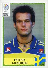 2000 Panini UEFA Euro Belgium-Netherlands Stickers #130 Fredrik Ljungberg Front