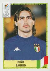 2000 Panini UEFA Euro Belgium-Netherlands Stickers #174 Dino Baggio Front