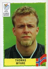 2000 Panini UEFA Euro Belgium-Netherlands Stickers #251 Thomas Myhre Front