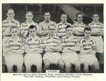 1938 Amalgamated Press Prominent Football Teams #NNO Celtic Team Group Front