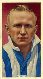 1936 Godfrey Phillips Soccer Stars #2 Walter Boyes Front