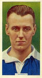 1936 Godfrey Phillips Soccer Stars #5 Joe Bambrick Front