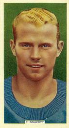 1936 Godfrey Phillips Soccer Stars #12 Peter Doherty Front