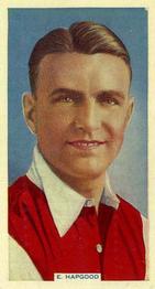 1936 Godfrey Phillips Soccer Stars #37 Eddie Hapgood Front