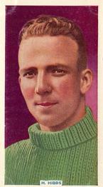 1936 Godfrey Phillips International Caps #7 Harry Hibbs Front