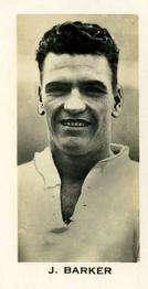 1935 John Sinclair English & Scottish Football Stars #39 Jack Barker Front