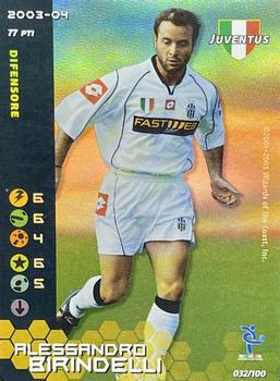 2003-04 Wizards Football Champions Italy #32 Alessandro Birindelli Front