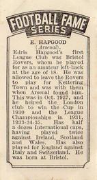 1935 Amalgamated Press The Pilot Football Fame #NNO Eddie Hapgood Back
