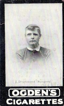 1901 Ogdens Our Leading Footballers #NNO Jock Drummond Front
