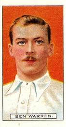 1908 Cohen Weenen Football Captains #NNO Ben Warren Front