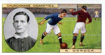 1914 Churchman's Footballers (Brown back) #47 Robert Orrock Front
