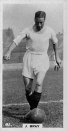 1934 J. A. Pattreiouex Footballers in Action #41 Jackie Bray Front