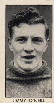 1957 D.C. Thomson Football Stars #4 Jimmy O'Neill Front