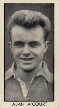 1957 D.C. Thomson Football Stars #40 Alan A'Court Front