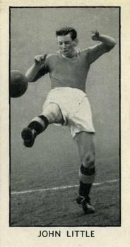 1956 D.C. Thomson The Wizard Famous Footballers #16 John Little Front