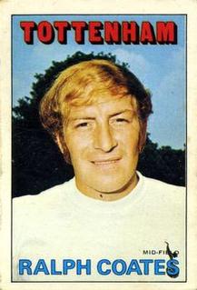 1972 A&BC Red Backs #28 Ralph Coates Front