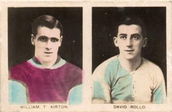 1922 The Boys' Friend Footballers - Uncut pairs #NNO William T. Kirton / David Rollo Front