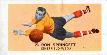 1964 Hurricane Footballers of 1964 #23 Ron Springett Front