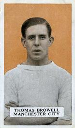 1924 British American Tobacco Famous Footballers #31 Tommy Browell Front