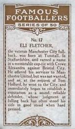 1925 British American Tobacco Famous Footballers #17 Eli Fletcher Back