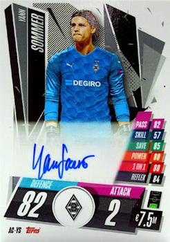 2020-21 Topps Match Attax UEFA Champions League - On-Demand Autographs #AC-YS Yann Sommer Front