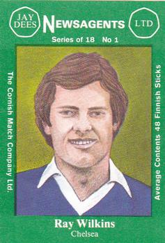 1981-82 Cornish Match Company Footballers (Series 1) #1 Ray Wilkins Front