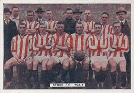 1928 Bucktrout & Co. Football Teams #14 Stoke City Front