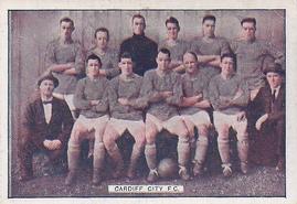 1928 Bucktrout & Co. Football Teams #25 Cardiff City Front