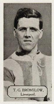 1925 Lacey's Footballers #6 Tom Bromilow Front