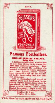 1914 Wills's Famous Footballers #44 Charlie Wallace Back