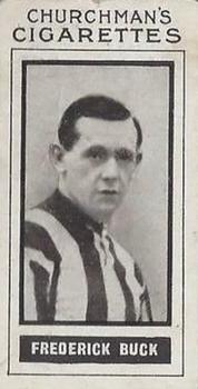 1914 Churchman's Footballers #28 Fred Buck Front