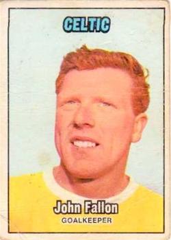 1970-71 A&BC Chewing Gum Footballers (Scottish) #46 John Fallon Front